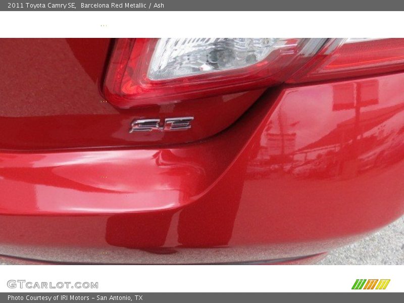 Barcelona Red Metallic / Ash 2011 Toyota Camry SE