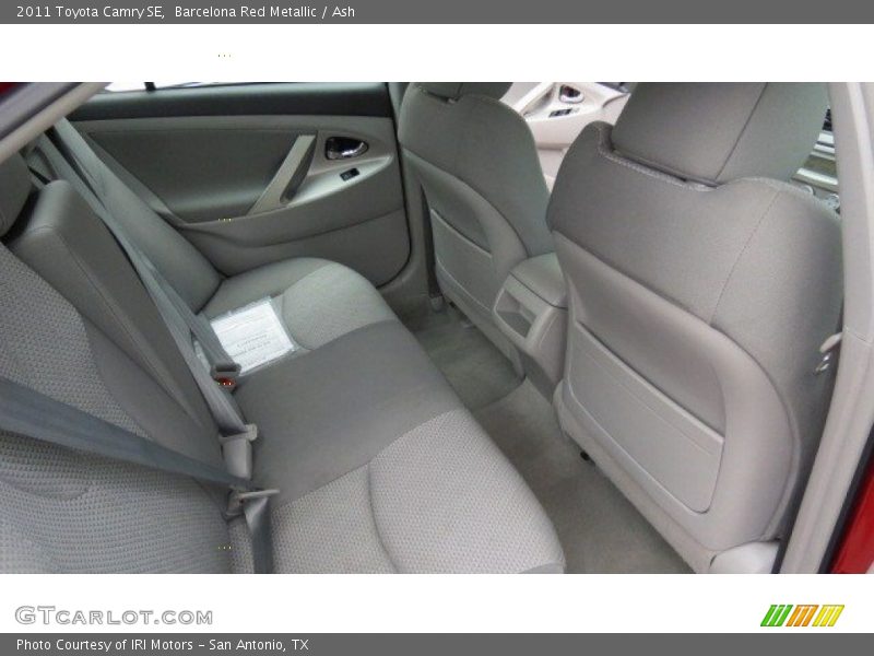 Barcelona Red Metallic / Ash 2011 Toyota Camry SE