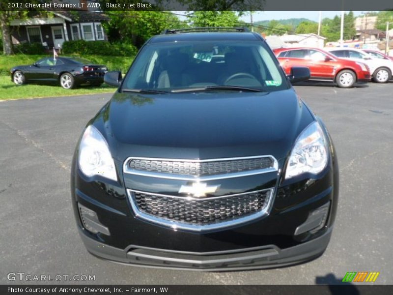 Black / Jet Black 2012 Chevrolet Equinox LT AWD