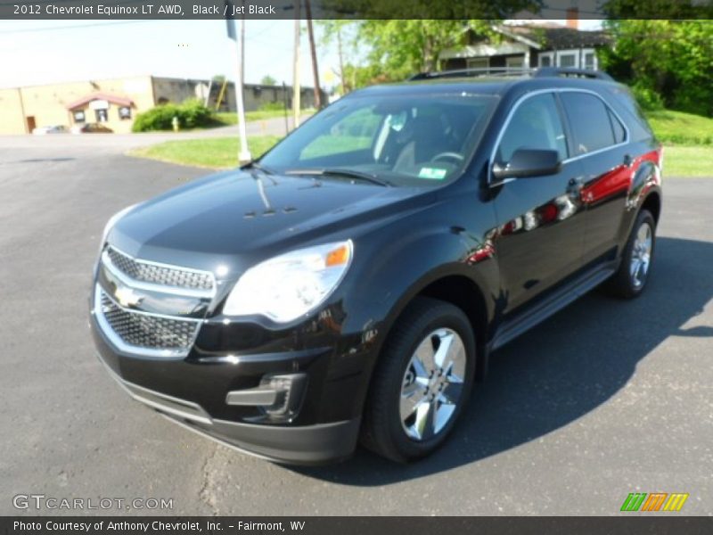 Black / Jet Black 2012 Chevrolet Equinox LT AWD