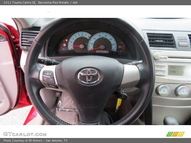 Barcelona Red Metallic / Ash 2011 Toyota Camry SE