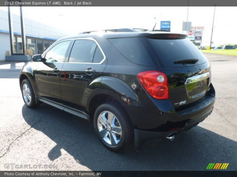 Black / Jet Black 2012 Chevrolet Equinox LT AWD