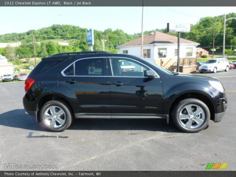 Black / Jet Black 2012 Chevrolet Equinox LT AWD
