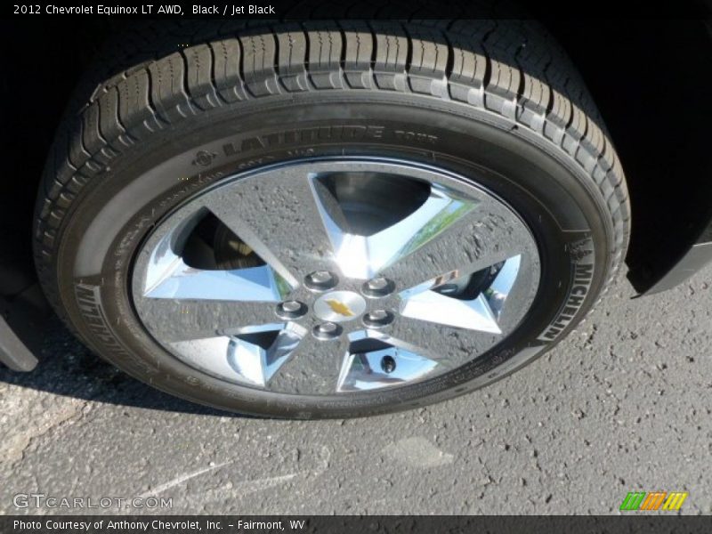 Black / Jet Black 2012 Chevrolet Equinox LT AWD