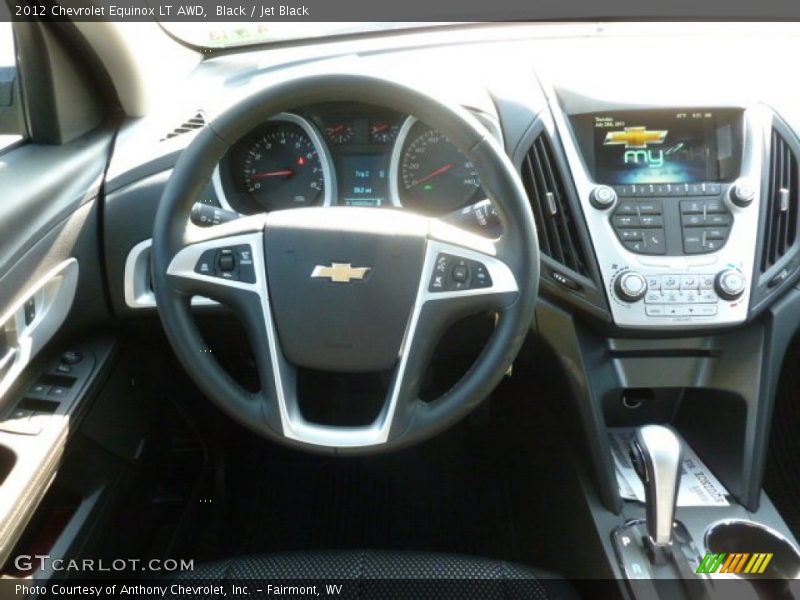 Black / Jet Black 2012 Chevrolet Equinox LT AWD