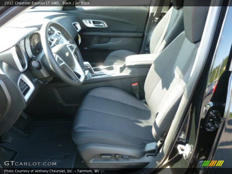Black / Jet Black 2012 Chevrolet Equinox LT AWD