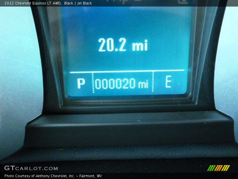Black / Jet Black 2012 Chevrolet Equinox LT AWD