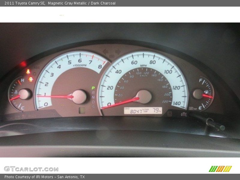 Magnetic Gray Metallic / Dark Charcoal 2011 Toyota Camry SE