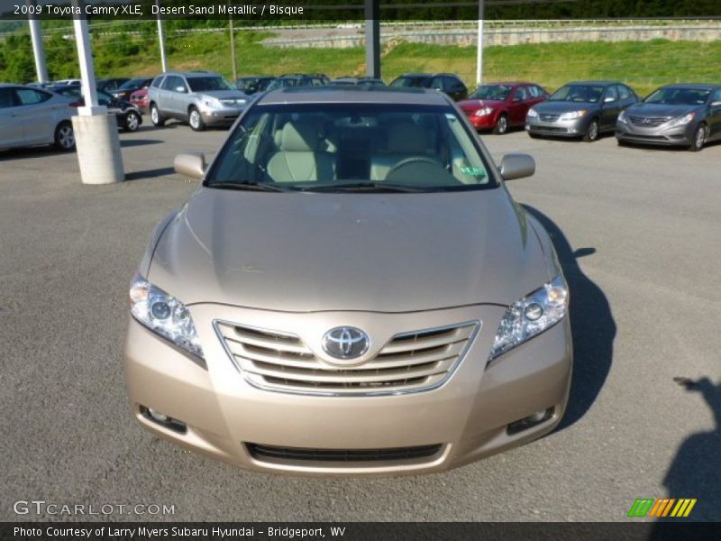Desert Sand Metallic / Bisque 2009 Toyota Camry XLE