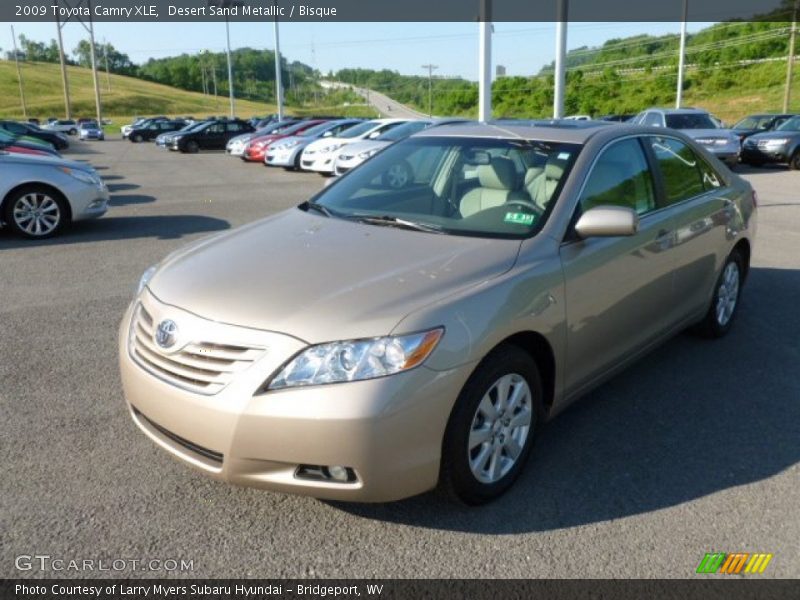 Desert Sand Metallic / Bisque 2009 Toyota Camry XLE