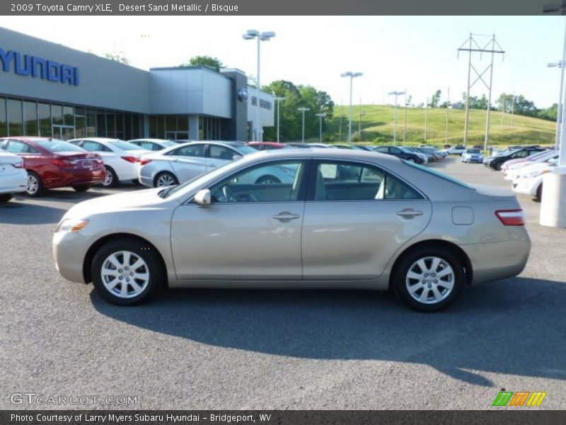 Desert Sand Metallic / Bisque 2009 Toyota Camry XLE