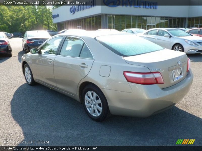 Desert Sand Metallic / Bisque 2009 Toyota Camry XLE
