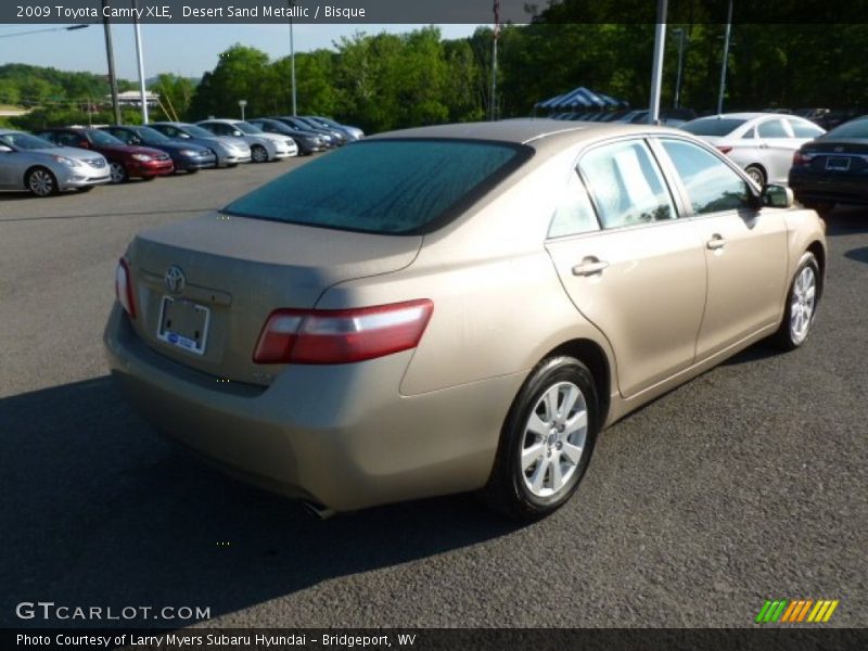 Desert Sand Metallic / Bisque 2009 Toyota Camry XLE