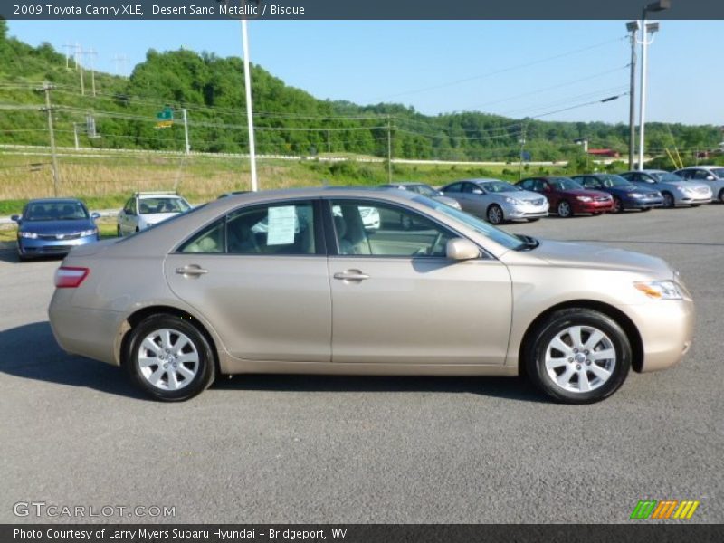 Desert Sand Metallic / Bisque 2009 Toyota Camry XLE