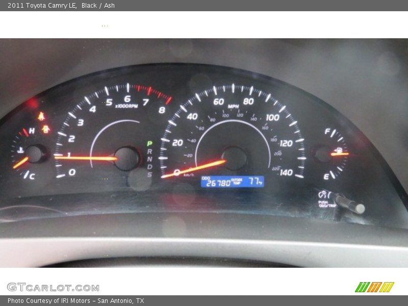 Black / Ash 2011 Toyota Camry LE