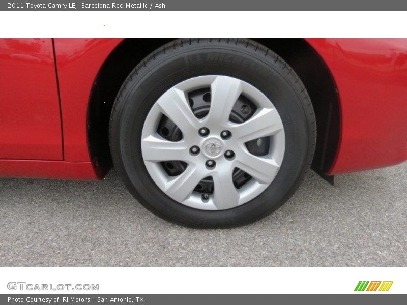 Barcelona Red Metallic / Ash 2011 Toyota Camry LE