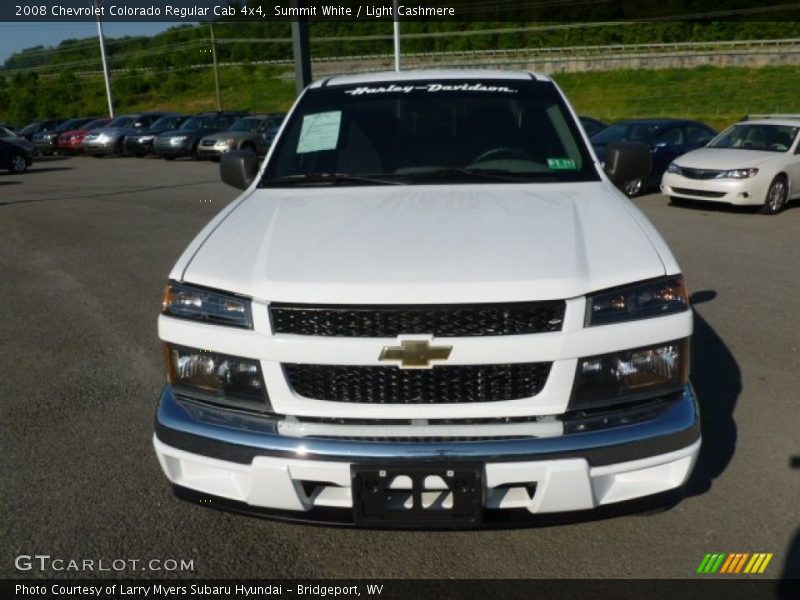 Summit White / Light Cashmere 2008 Chevrolet Colorado Regular Cab 4x4