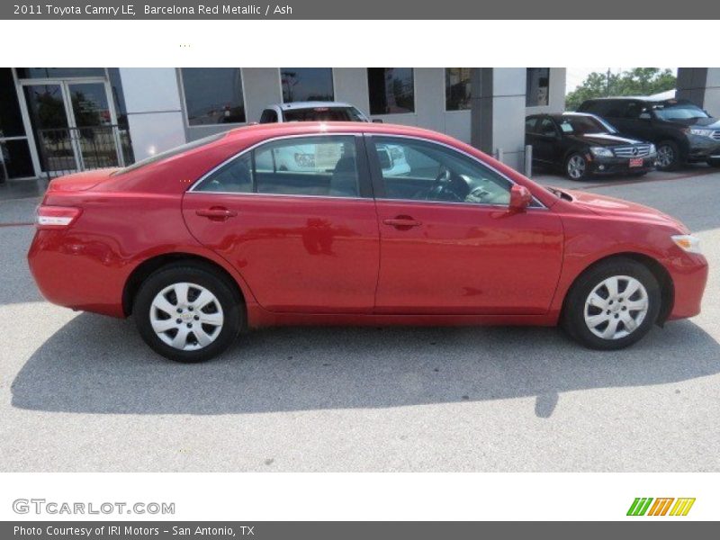 Barcelona Red Metallic / Ash 2011 Toyota Camry LE