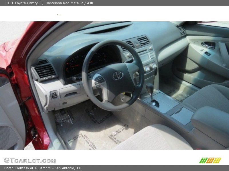Barcelona Red Metallic / Ash 2011 Toyota Camry LE