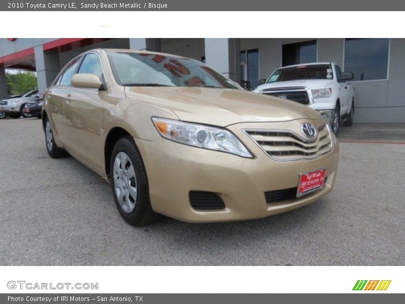 Sandy Beach Metallic / Bisque 2010 Toyota Camry LE