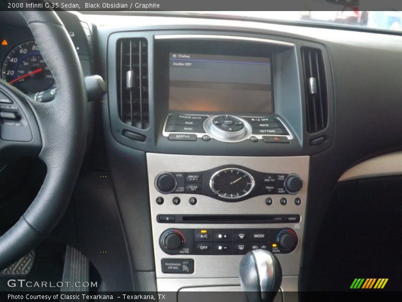 Black Obsidian / Graphite 2008 Infiniti G 35 Sedan