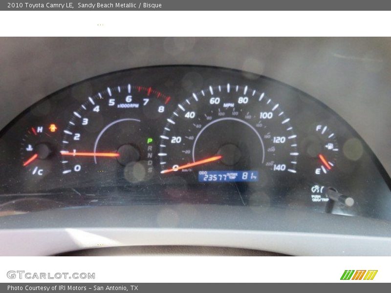 Sandy Beach Metallic / Bisque 2010 Toyota Camry LE