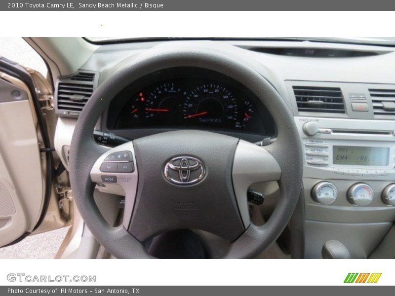 Sandy Beach Metallic / Bisque 2010 Toyota Camry LE