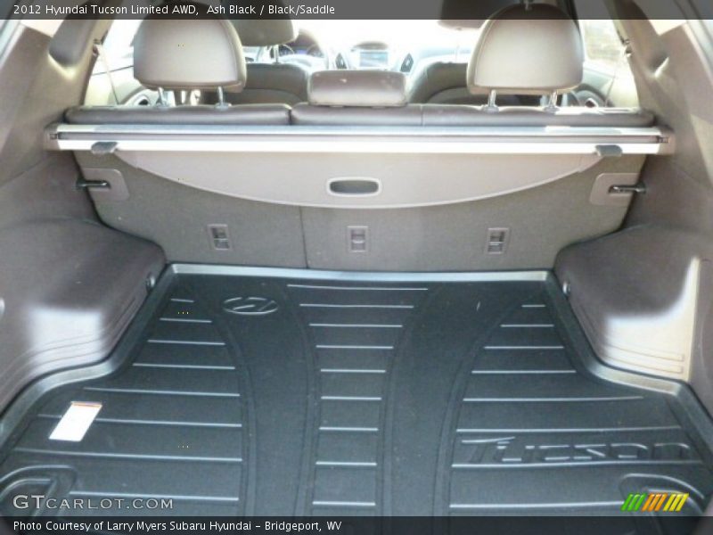Ash Black / Black/Saddle 2012 Hyundai Tucson Limited AWD