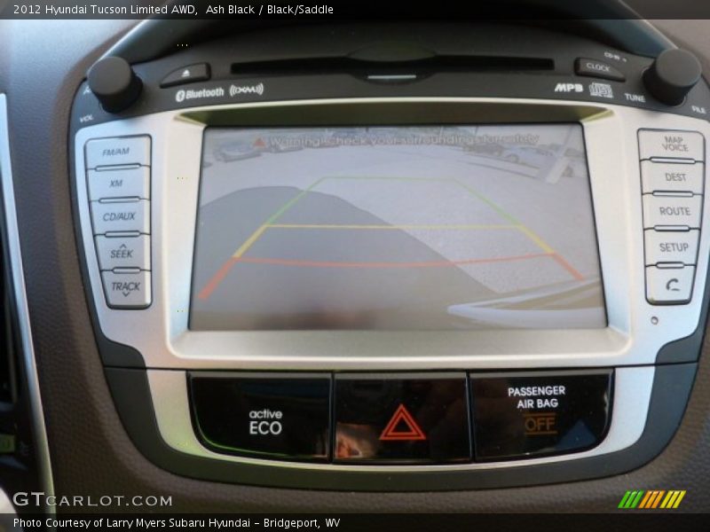 Ash Black / Black/Saddle 2012 Hyundai Tucson Limited AWD