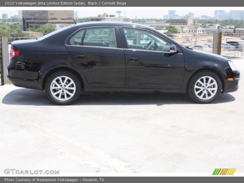 Black / Cornsilk Beige 2010 Volkswagen Jetta Limited Edition Sedan