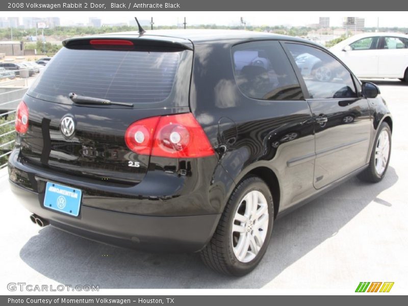 Black / Anthracite Black 2008 Volkswagen Rabbit 2 Door