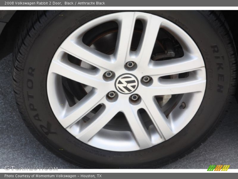 Black / Anthracite Black 2008 Volkswagen Rabbit 2 Door
