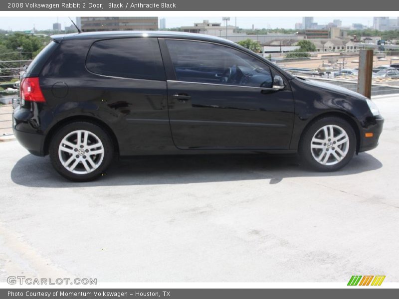 Black / Anthracite Black 2008 Volkswagen Rabbit 2 Door