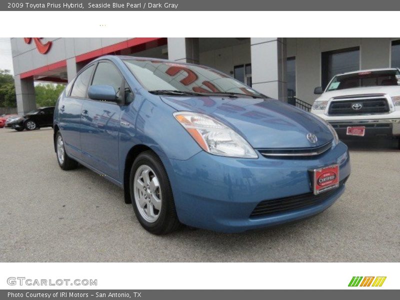 Seaside Blue Pearl / Dark Gray 2009 Toyota Prius Hybrid