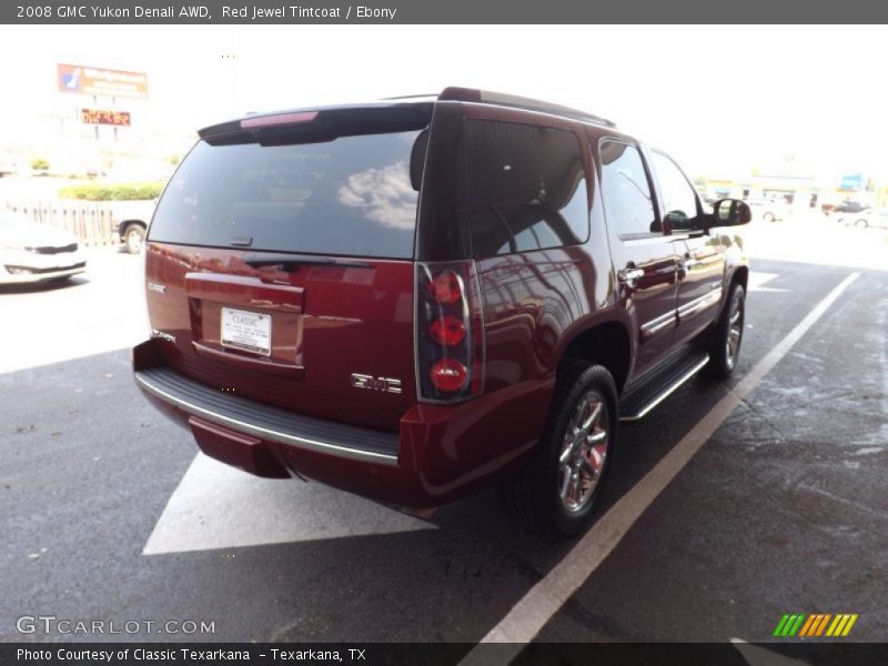 Red Jewel Tintcoat / Ebony 2008 GMC Yukon Denali AWD