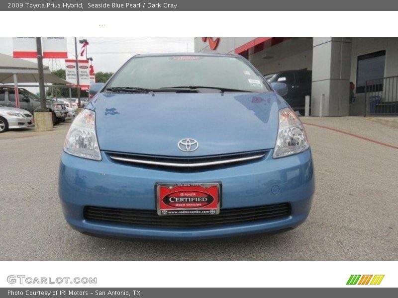 Seaside Blue Pearl / Dark Gray 2009 Toyota Prius Hybrid