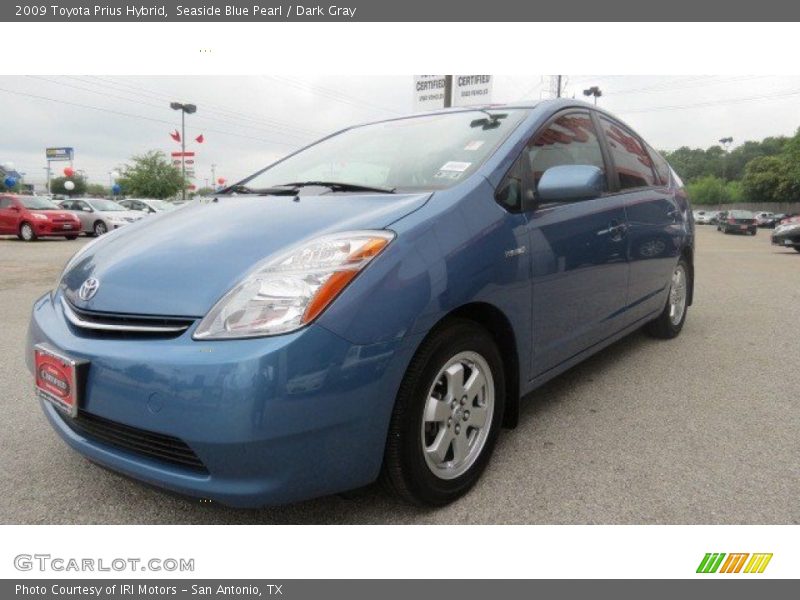 Seaside Blue Pearl / Dark Gray 2009 Toyota Prius Hybrid