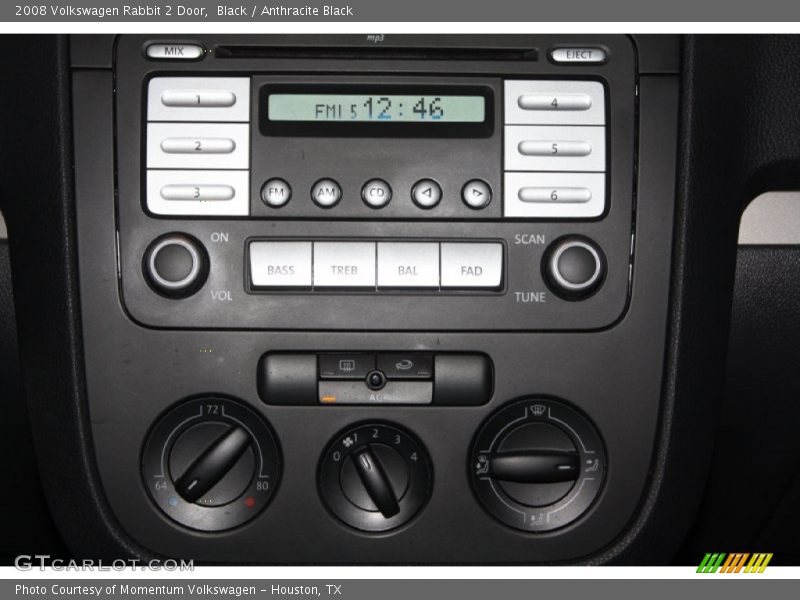 Black / Anthracite Black 2008 Volkswagen Rabbit 2 Door