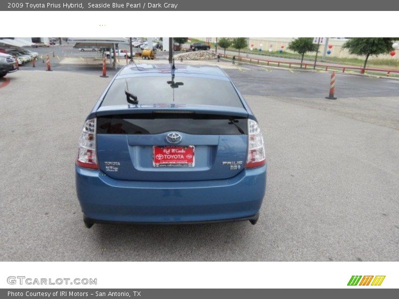 Seaside Blue Pearl / Dark Gray 2009 Toyota Prius Hybrid