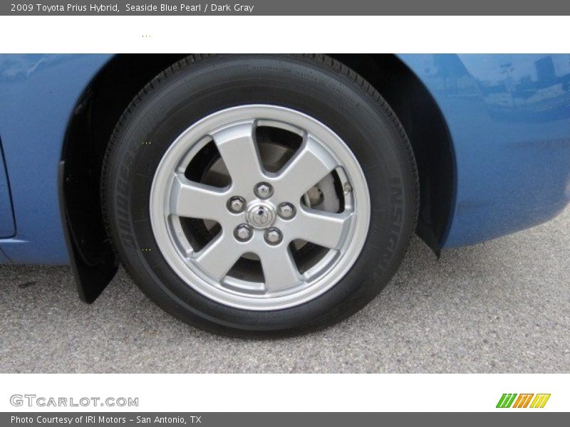 Seaside Blue Pearl / Dark Gray 2009 Toyota Prius Hybrid
