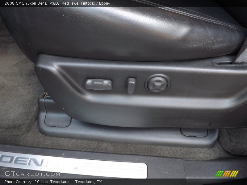Red Jewel Tintcoat / Ebony 2008 GMC Yukon Denali AWD