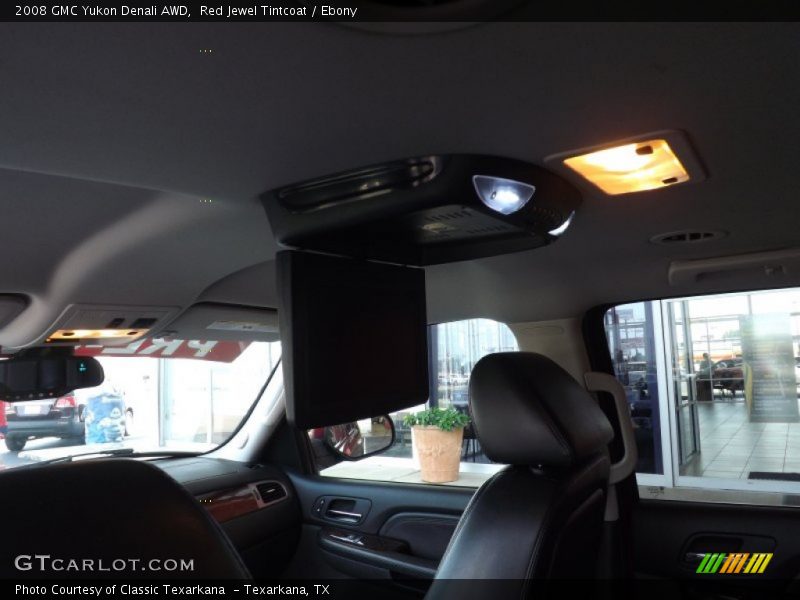 Red Jewel Tintcoat / Ebony 2008 GMC Yukon Denali AWD