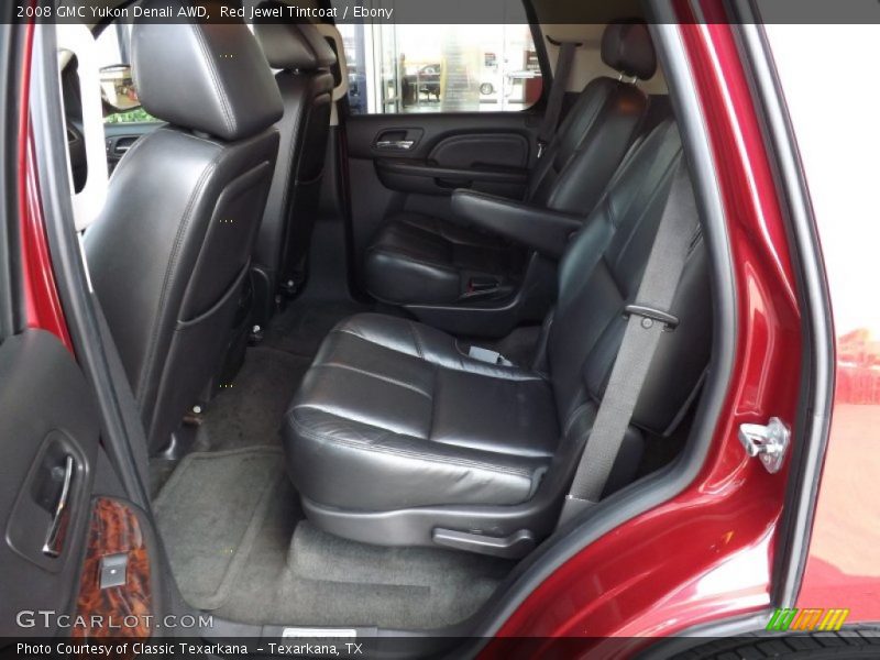 Red Jewel Tintcoat / Ebony 2008 GMC Yukon Denali AWD