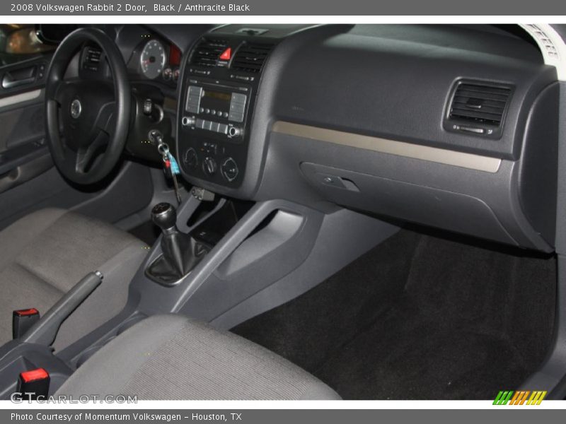 Black / Anthracite Black 2008 Volkswagen Rabbit 2 Door