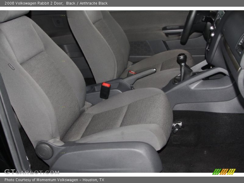 Black / Anthracite Black 2008 Volkswagen Rabbit 2 Door