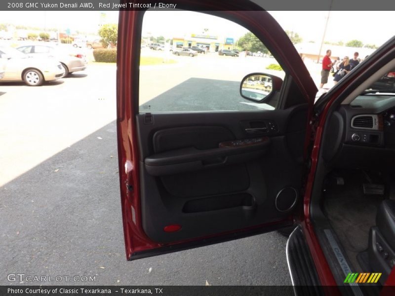 Red Jewel Tintcoat / Ebony 2008 GMC Yukon Denali AWD