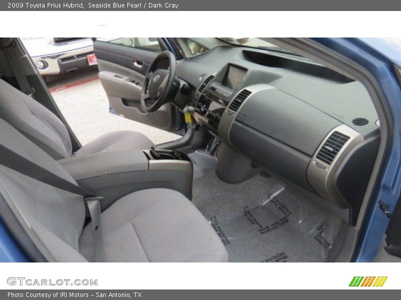 Seaside Blue Pearl / Dark Gray 2009 Toyota Prius Hybrid