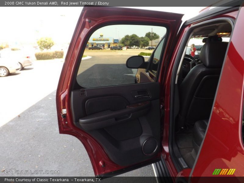 Red Jewel Tintcoat / Ebony 2008 GMC Yukon Denali AWD