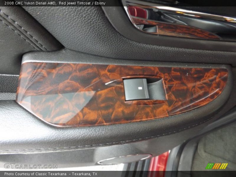 Red Jewel Tintcoat / Ebony 2008 GMC Yukon Denali AWD