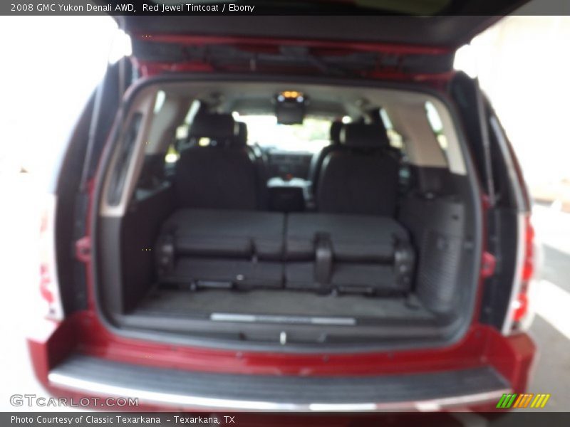 Red Jewel Tintcoat / Ebony 2008 GMC Yukon Denali AWD